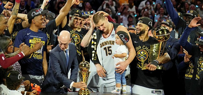 DENVER NUGGETS WIN NBA FINALS FOR FIRST TITLE