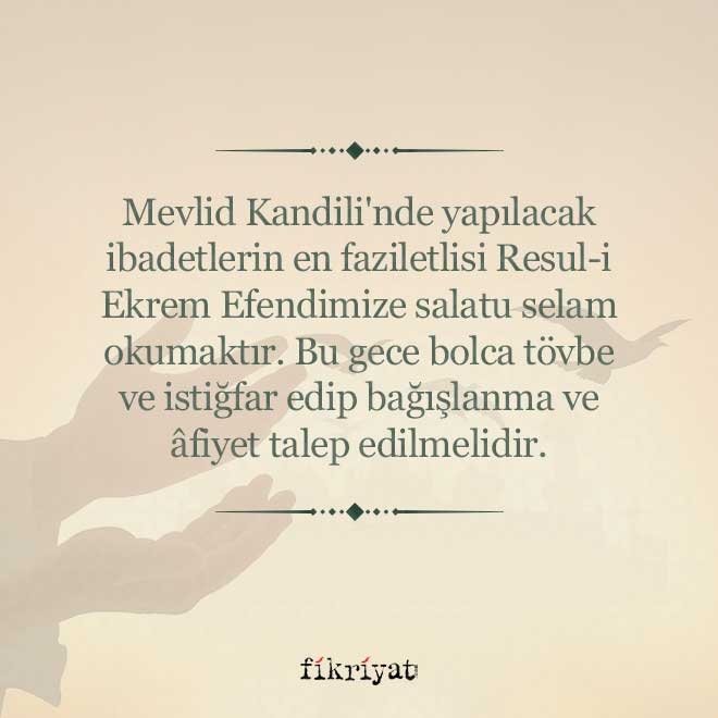 SALÂT-U SELAM GETİRİLMELİ