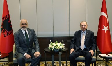 Erdoğan, Edi Rama meet in Istanbul for talks