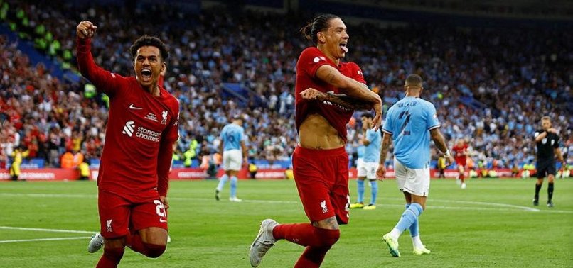 LIVERPOOL DEFEAT MANCHESTER CITY 3-1 TO WIN COMMUNITY SHIELD