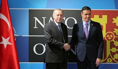 Turkish leader Erdoğan meets with Spanish PM Sanchez in Madrid to discuss ties