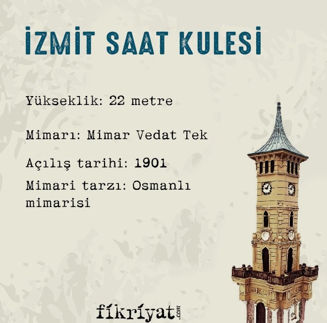 İZMİT SAAT KULESİ