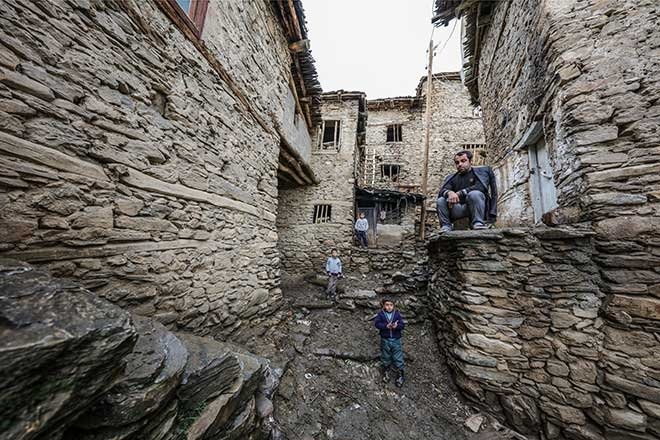 Hizan’ın taş evleri