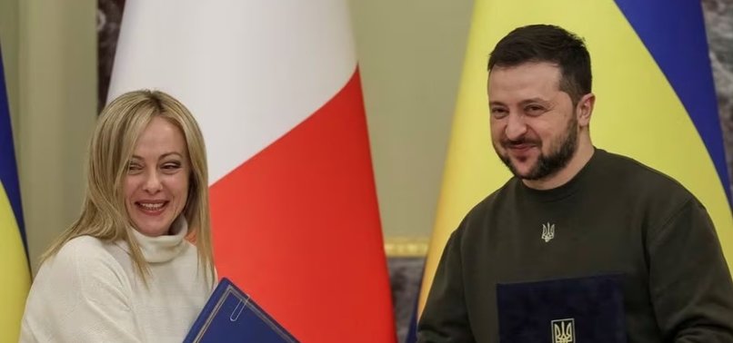 ITALY TO CHAIR G7 MEETING WITH UKRAINES ZELENSKIY ON FEB.24