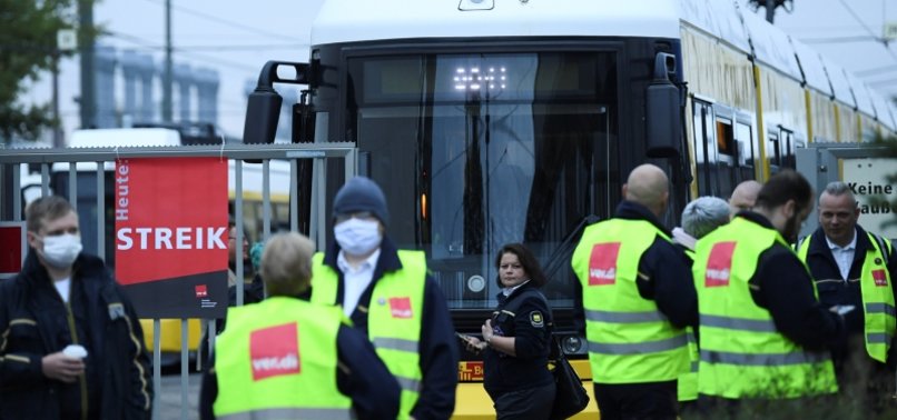 GERMANY-WIDE PUBLIC TRANSPORT STRIKES CAUSE DISRUPTION