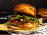 Porçini Mantarlı Hamburger