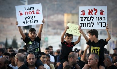 Arab community in Israel stages general strike against rising violent crime rates