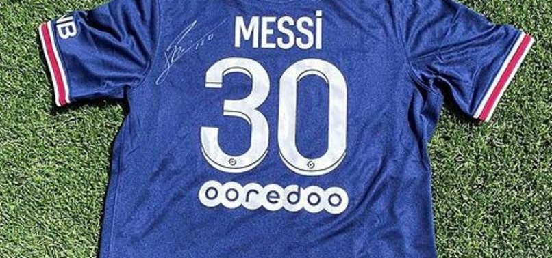 LIONEL MESSIS SIGNED, MATCH-WORN JERSEY PUT AT AUCTION FOR QUAKE VICTIMS IN TÜRKIYE