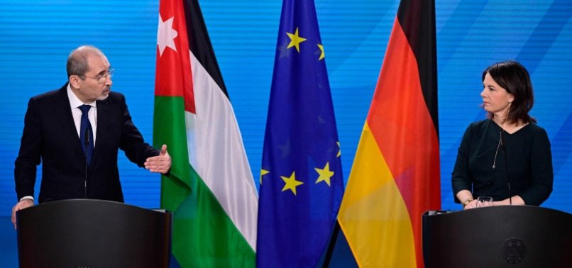 GERMANY, JORDAN CALL FOR 2-STATE SOLUTION TO ISRAEL-PALESTINE CONFLICT