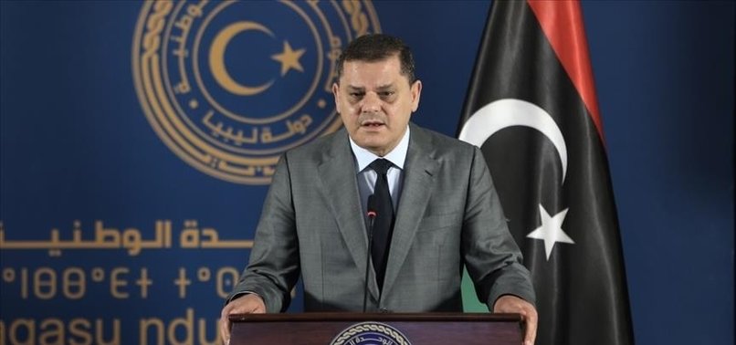 LIBYA’S DBEIBEH CALLS FOR RESUMING OIL EXPORTS AMID DISPUTE ON REVENUES