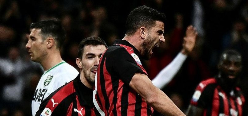 AC MILAN BEAT SASSUOLO TO MOVE INTO THIRD PLACE IN SERIE A