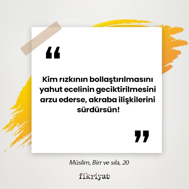 Aile ile ilgili 40 hadis; Müslim, Birr ve sıla, 20