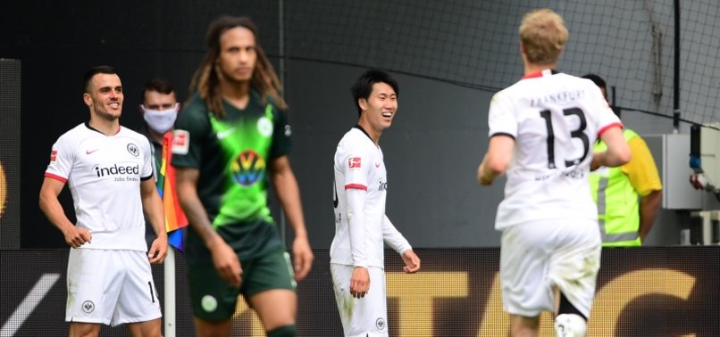 FRANKFURT SNATCH 2-1 VICTORY AT WOLFSBURG TO SNAP WINLESS RUN