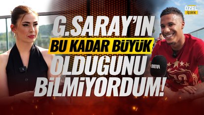 Ismail Jakobs'tan özel açıklamalar: "Galatasaray'ın bu kadar büyük olduğunu bilmiyordum!"