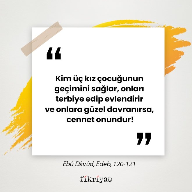Aile ile ilgili 40 hadis; Ebû Dâvûd, Edeb, 120-121