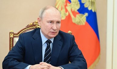 Putin says US supply of cluster munitions to Ukraine should be treated as ‘crime’