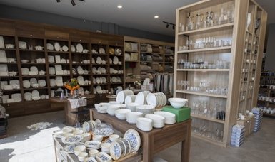 Glassware store remains intact in both earthquakes, reopens in epicentre
