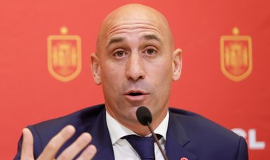 Spanish FA president Rubiales won't resign over kissing affair