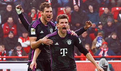 Bayern thump Union Berlin as Mueller marks milestone with double