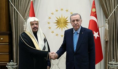 Erdoğan meets Saudi Shura Council head Abdullah Mohammed Ibrahim Al-Sheikh for talks