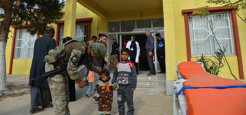 TURKEY-LED FORCES REPAIR TAL ABYAD HOSPITAL TRANSFORMED INTO YPG HEADQUARTERS