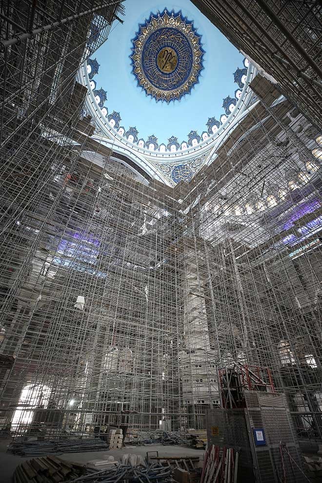 Cumhuriyetin en büyük eseri Çamlıca Camii