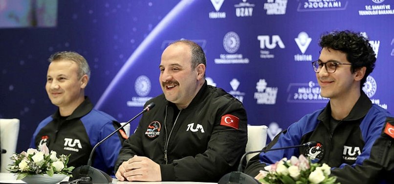 TURKISH SPACE TRAVELER TO SPEND 14 DAYS ON INTERNATIONAL SPACE STATION: MINISTER