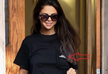 Selena Gomezden mesaj içerikli tişört!