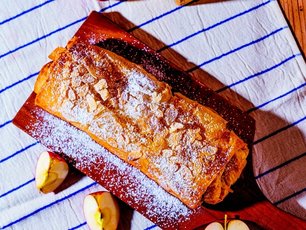Baklava Yufkalı Elmalı Strudel