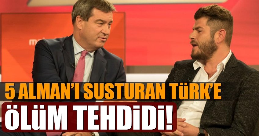 5 Alman’ı bastıran Türk’e ölüm tehdidi