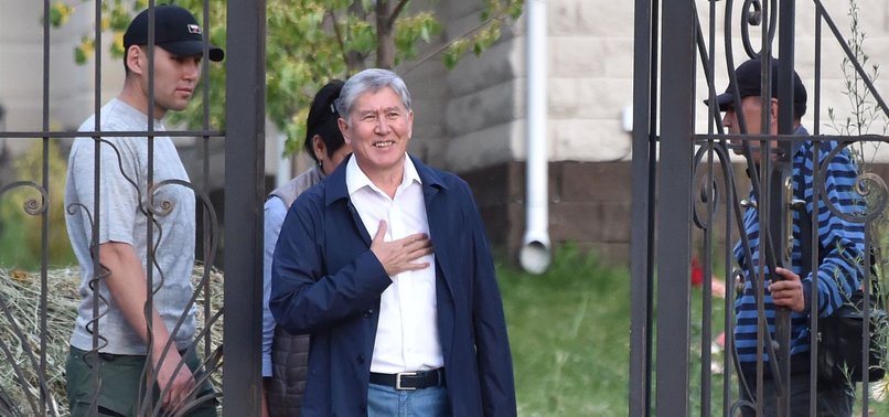 KYRGYZSTANS EX-PRESIDENT ATAMBAYEV ARRESTED AFTER VIOLENT CLASHES