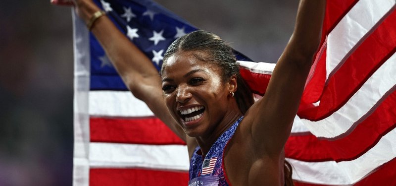 USA’s Gabrielle Thomas wins gold medal in women’s 200m final