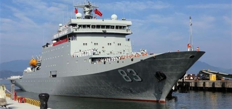 CHINESE WARSHIPS PLAN VISIT TO CAMBODIA AMID US WORRIES