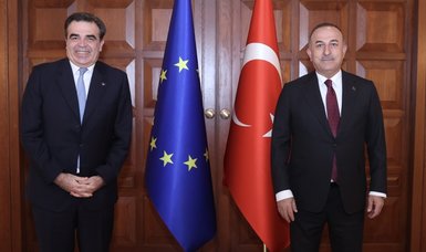 Turkish foreign minister meets with European Commission vice president