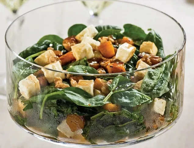 Bal Kabaklı Ispanak Salatası