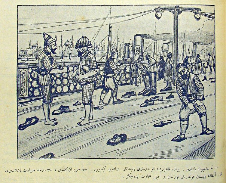 100 yıllık karikatürlerle: