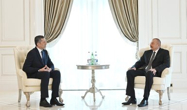 Azerbaijan's president receives Turkish education minister