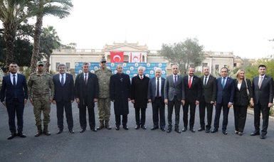 Delegation of Turkish parliament’s defense committee visits Maraş in Northern Cyprus