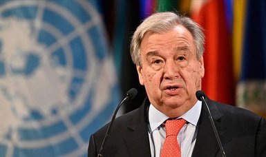 UN chief calls for international cooperation to combat 'global terrorist threat' in Afghanistan