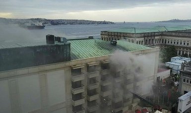 Fire breaks at landmark Istanbul hotel; no injuries reported
