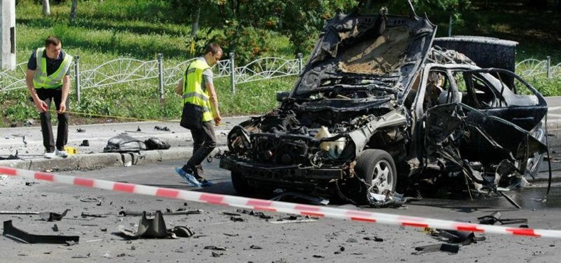 CAR BOMB KILLS MILITARY INTELLIGENCE OFFICER IN UKRAINE