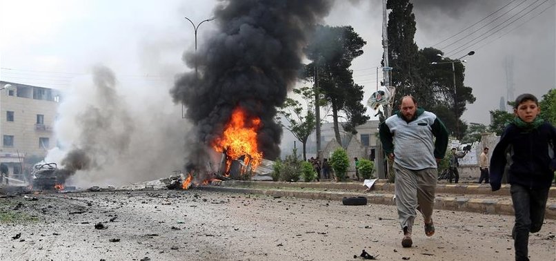 CAR BOMB INJURES 10 IN SYRIA’S AZAZ