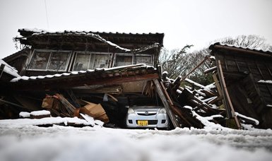 Heavy snowfall hits post-quake operations in Japan as death toll climbs to 168