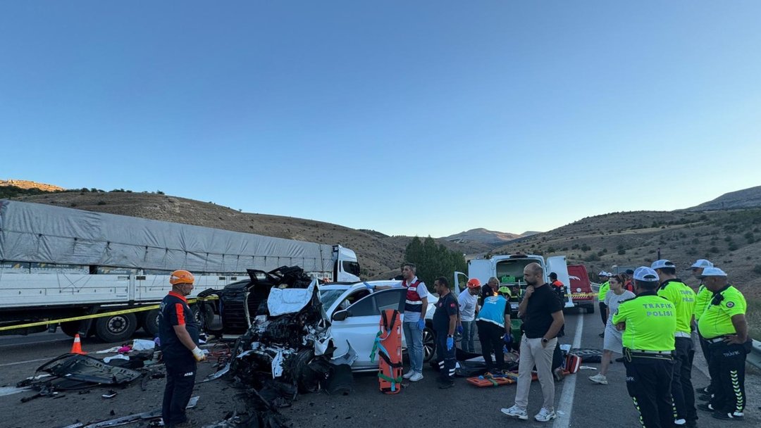 MALATYA’DA KATLİAM GİBİ KAZA: 4 ÖLÜ