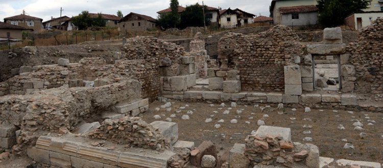 Sebastapolis’in hamamı ortaya çıkarıldı