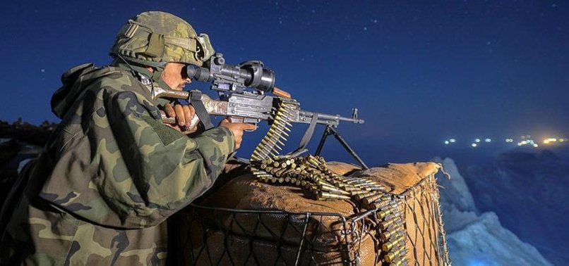TURKISH SECURITY FORCES NEUTRALIZE 68 PKK TERRORISTS OVER LAST WEEK