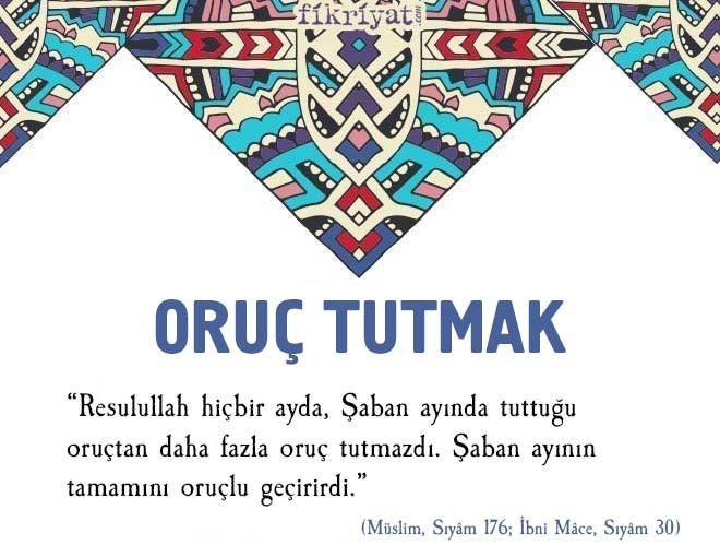 ORUÇ TUTMAK