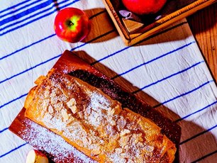 Baklava Yufkalı Elmalı Strudel