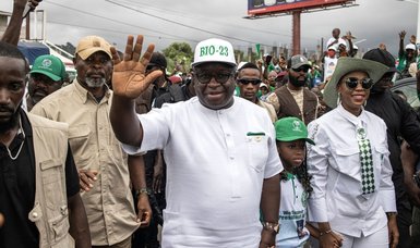 Sierra Leone’s president re-elected