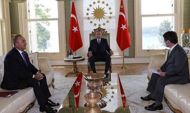 Erdoğan meets Japanese FM Toshimitsu Motegi in Istanbul to discuss bilateral ties
